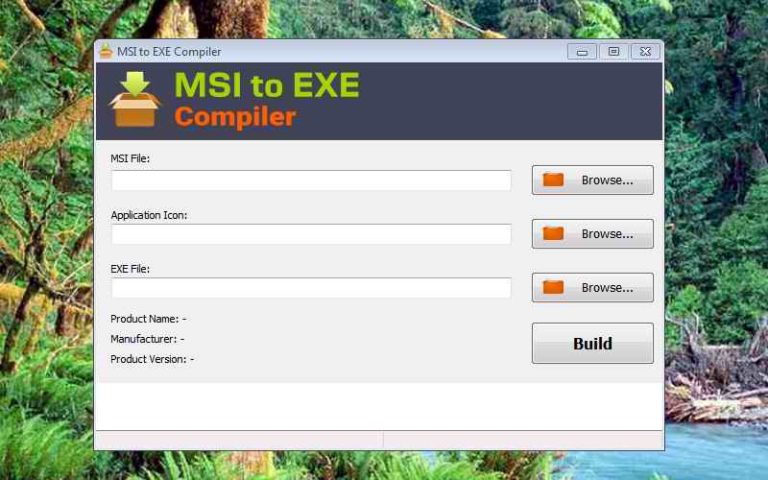 MSI TO EXE COMPILER