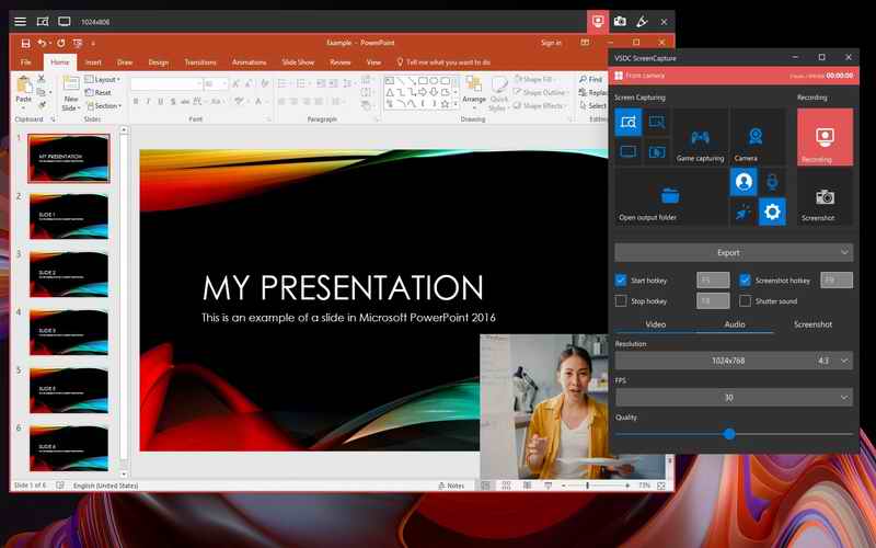 VSDC FRE SCREN RECORDER