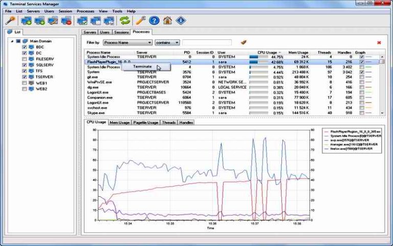 LIZARD SYSTEMS TERMINAL SERVICES MANAGER