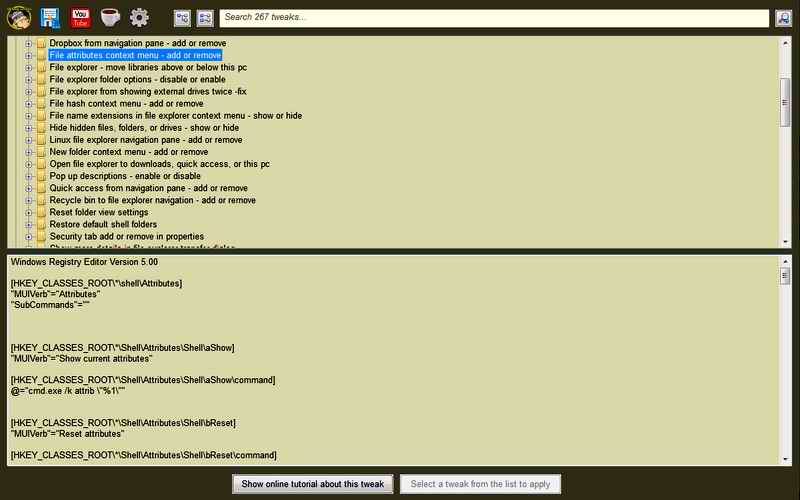 MAJOR GEKS WINDOWS TWEAKS
