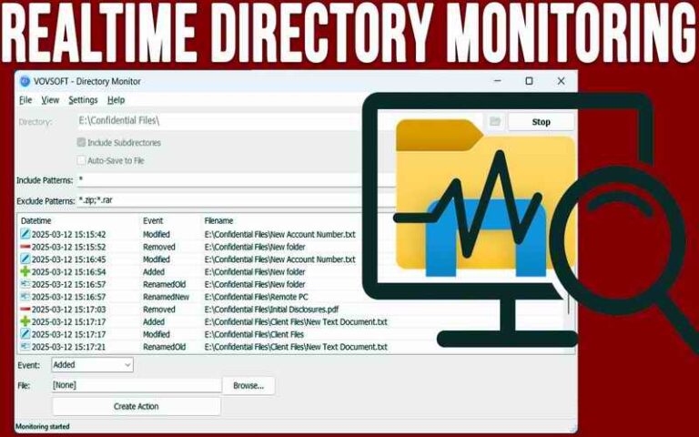 VOVSOFT DIRECTORY MONITOR