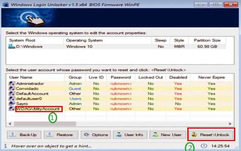 WINDOWS LOGIN UNLOCKER