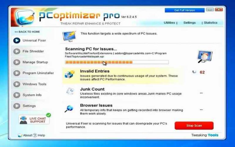 PC OPTIMIZER PRO