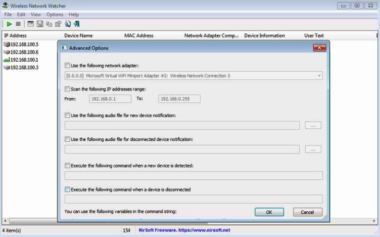 WIRELES NETWORK WATCHER